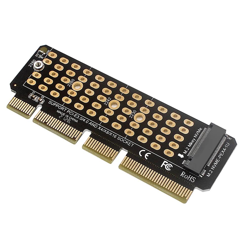 M2 NVME Ȯ ī, M.2 M-Key MKEY PCIe  ī, SSD PCIE4.0 M.2  PCI-E4.0 ȯ, Ǯ ǵ X4, 2230-2280 SSD